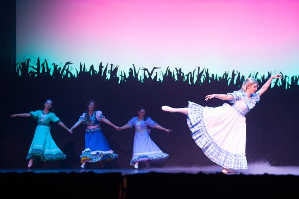 Dream Laurey Sequence. Photo by Michelle Thomas at Christopher Thomas Photography Oklahoma! - Savoyards Musical Theatre