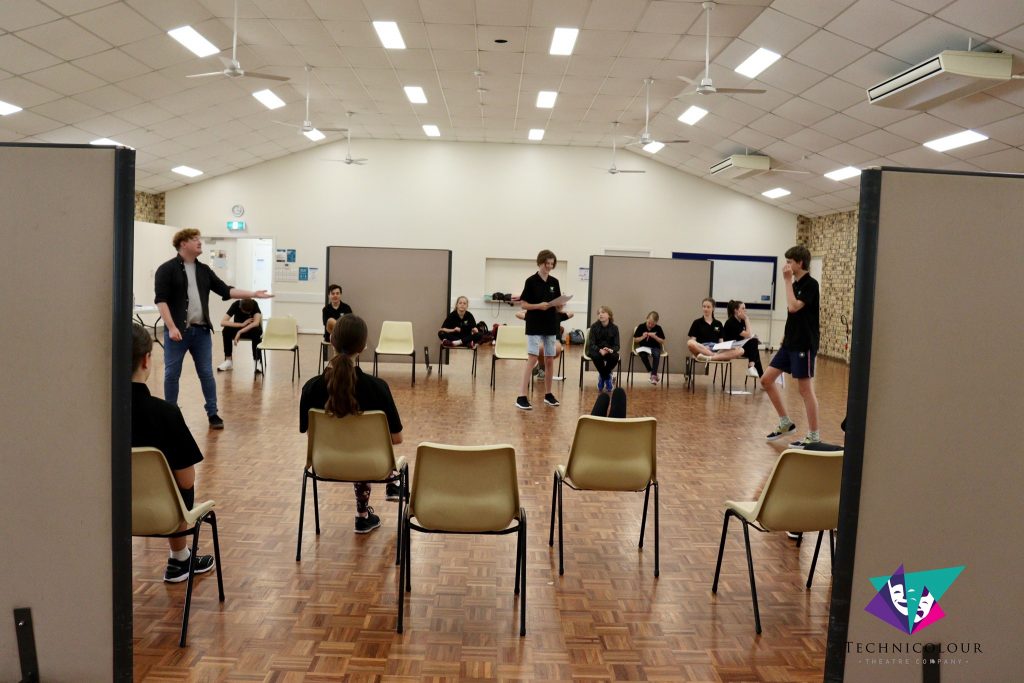 Technicolour Theatre Company Rehearsals