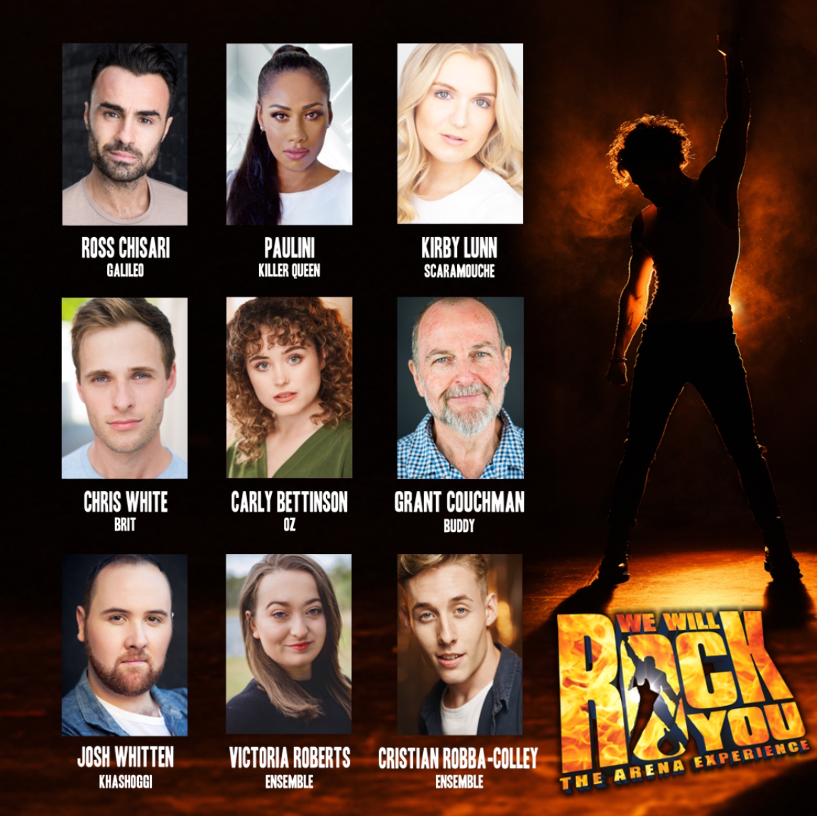 Cast Announcement We will rock you