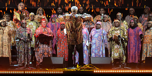 Central Australian Aboriginal Women's Choir - QPAC