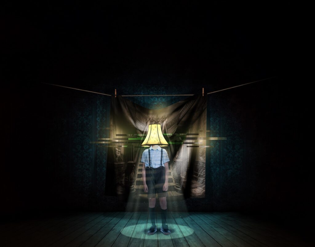 scaredy house